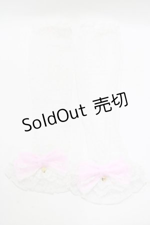 画像: Angelic Pretty / ハートチュールPrincessアームウォーマー  オフ H-25-06-23-070-AP-ZA-NS-ZH