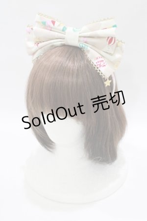 画像: Angelic Pretty / Fantasy Theaterカチューシャ  アイボリー H-25-06-23-071-AP-AC-NS-ZH