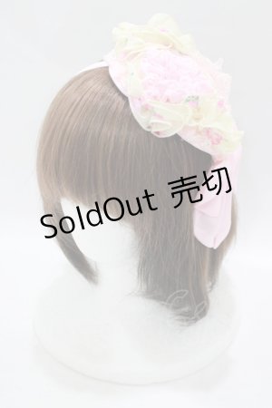画像: Angelic Pretty / Powder Roseカチューシャ  イエロー H-25-06-23-073-AP-AC-NS-ZH