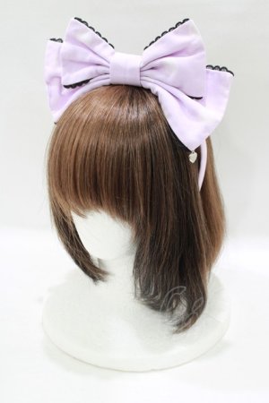 画像: Angelic Pretty / Fantasic Dollyカチューシャ  ラベンダー H-25-06-23-079-AP-AC-NS-ZH