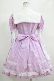画像3: Angelic Pretty / ギンガム立ち襟ワンピース（2004年） Free ラベンダー H-25-06-23-084-AP-OP-NS-ZH (3)