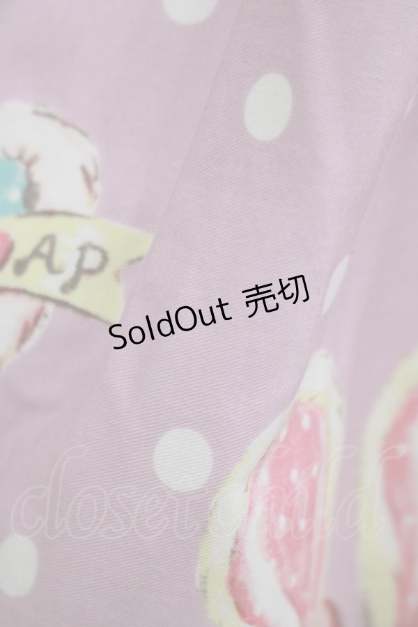 画像6: Angelic Pretty / リリカルパーティーおでかけジャンパースカートSet Free ラベンダー H-25-06-23-001-AP-OP-NS-ZH (6)