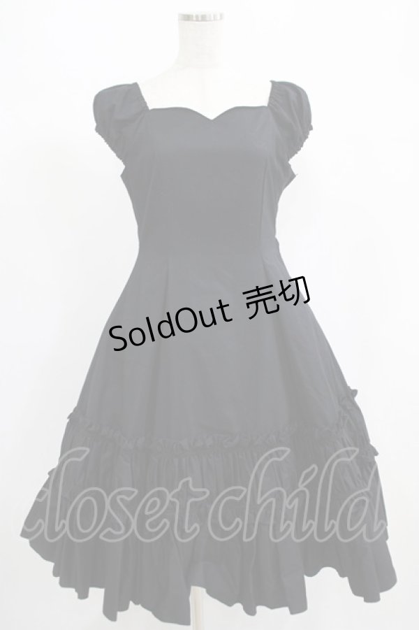 画像1: Mary Magdalene / エグランティーヌワンピース Free ブラック H-25-06-23-013-CL-OP-NS-ZH (1)