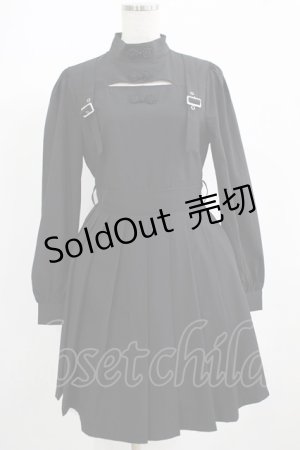 画像: Jamie エーエヌケー / チャイナワンピース M ブラック H-25-06-23-019-LO-OP-NS-ZH