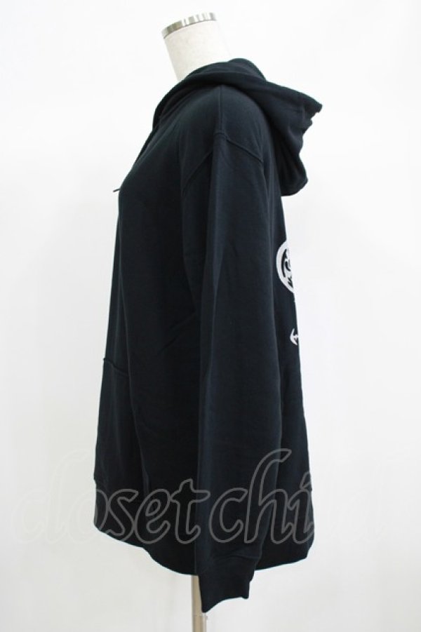 画像2: NieR Clothing / プリントプルパーカー XL 黒 H-25-06-24-040-PU-TO-KB-ZH (2)
