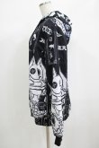画像2: NieR Clothing / 防寒裏起毛パーカー  黒 H-25-06-24-042-PU-TO-KB-ZT267 (2)