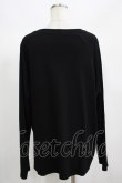 画像3: NieR Clothing / COTTON LONG CUTSEW  黒 H-25-06-24-046-PU-TO-KB-ZH (3)