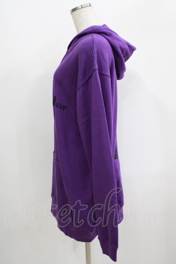 画像2: NieR Clothing / プリントプルパーカー 2XL パープル H-25-06-24-049-PU-TO-KB-ZH (2)