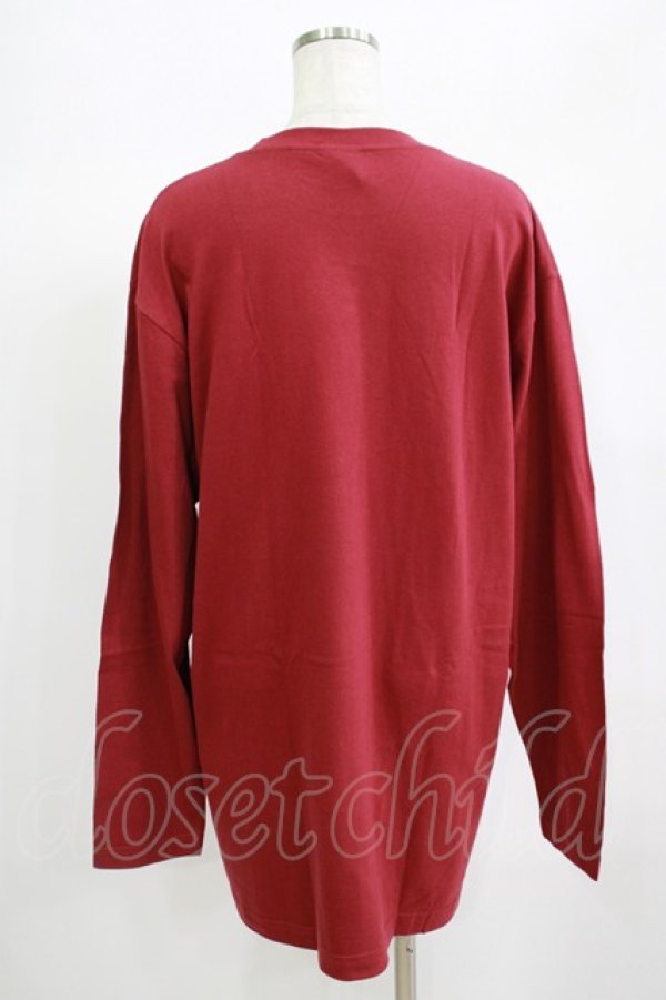 画像3: NieR Clothing / COTTON LONG CUTSEW XL エンジ H-25-06-24-051-PU-TO-KB-ZH (3)