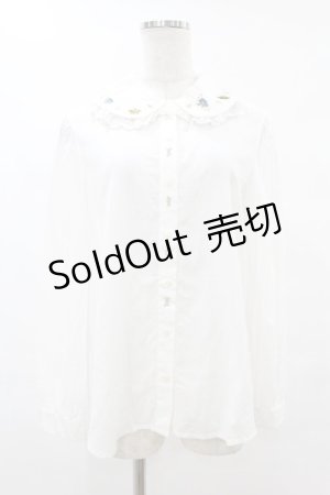 画像: Jane Marple / アリスエンブロイダリーのブラウス M ホワイト H-25-06-24-1030-JM-BL-KB-ZH