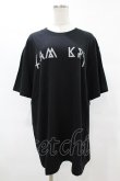 画像1: KRY CLOTHING / DAVIDEプリントTシャツ  黒 H-25-06-24-1045-EL-TO-KB-ZH (1)