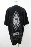 画像2: KRY CLOTHING / DAVIDEプリントTシャツ  黒 H-25-06-24-1045-EL-TO-KB-ZH (2)