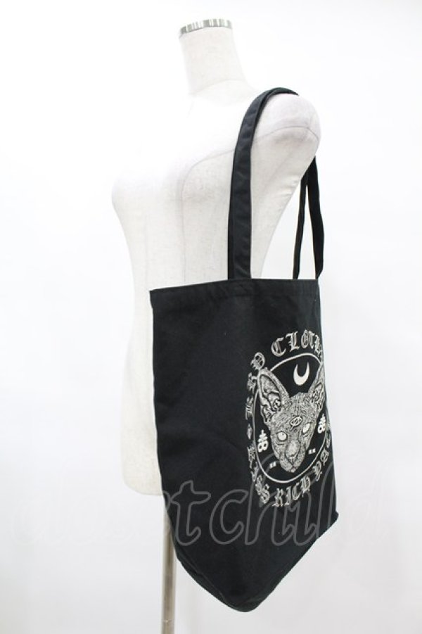 画像2: KRY CLOTHING / トートバッグ  黒 H-25-06-24-1048-EL-BG-KB-ZH (2)
