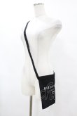 画像2: KRY CLOTHING / プリントサコッシュ  黒 H-25-06-24-1049-EL-BG-KB-ZH (2)