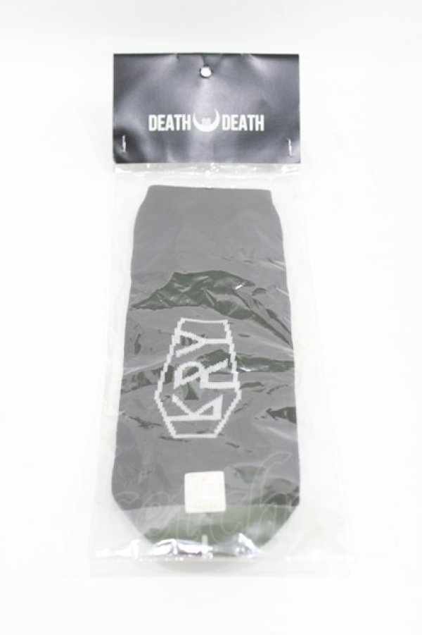 画像2: KRY CLOTHING / スニーカーソックス  黒 H-25-06-24-1053-EL-ZA-KB-ZH (2)