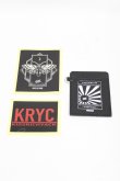 画像1: KRY CLOTHING / パスケース＆ステッカー   H-25-06-24-1054-EL-ZA-KB-ZH (1)