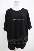 画像1: NieR Clothing / 刺繍COTTON CUTSEW  黒 H-25-06-24-052-PU-TO-KB-ZH (1)