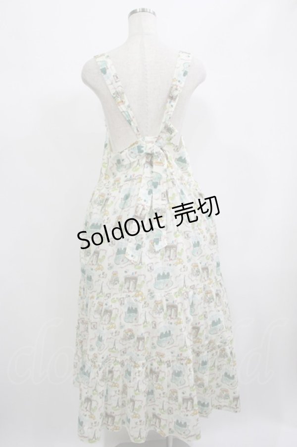 画像3: Jane Marple / Bonjourティアードドレス  アイボリー H-25-06-25-030-JM-OP-KB-ZH (3)