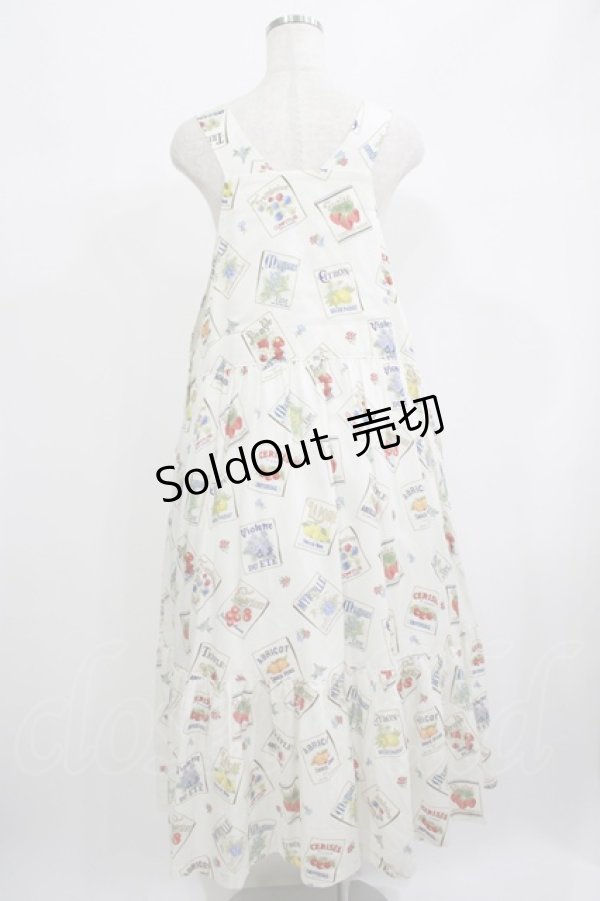 画像3: Jane Marple / My favorite labelsサロペットスカート  オフ H-25-06-25-032-JM-OP-KB-ZH (3)