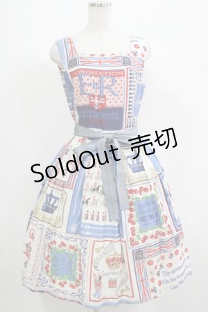 画像: Jane Marple / Here's to the Queenスクエアドレス  アイボリー H-25-06-25-033-JM-OP-KB-ZH