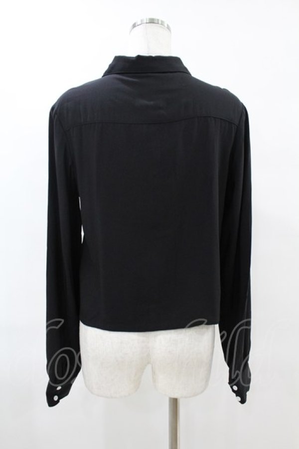 画像2: KILL STAR / TWILIGHT TERROR SHIRT S ブラック H-25-06-25-1057-SL-BL-KB-ZH (2)