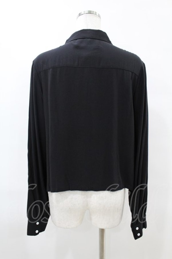 画像2: KILL STAR / TWILIGHT TERROR SHIRT M ブラック H-25-06-25-1058-SL-BL-KB-ZH (2)