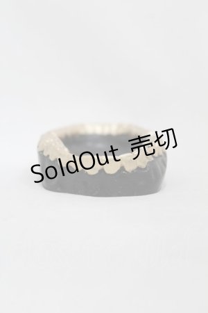 画像: THE BLACKENED TEETH / Teeth Trinket Tray  ブラック H-25-06-25-1007-0-ZA-KB-ZT-W004