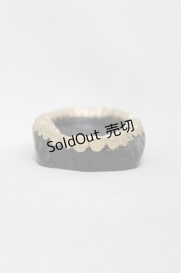 画像1: THE BLACKENED TEETH / Teeth Trinket Tray  ブラック H-25-06-25-1007-0-ZA-KB-ZT-W004 (1)