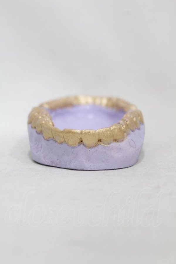 画像1: THE BLACKENED TEETH / Teeth Trinket Tray  ラベンダー H-25-06-25-1008-0-ZA-KB-ZH (1)
