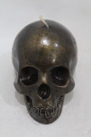 画像: THE BLACKENED TEETH / Skull Candle  ゴールド H-25-06-25-1014-0-ZA-KB-ZH