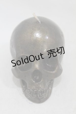画像: THE BLACKENED TEETH / Skull Candle  ゴールド H-25-06-25-1014-0-ZA-KB-ZH