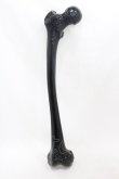画像1: THE BLACKENED TEETH / Femur Bone Wall Hanging  ブラック H-25-06-25-1002-0-ZA-KB-ZH (1)