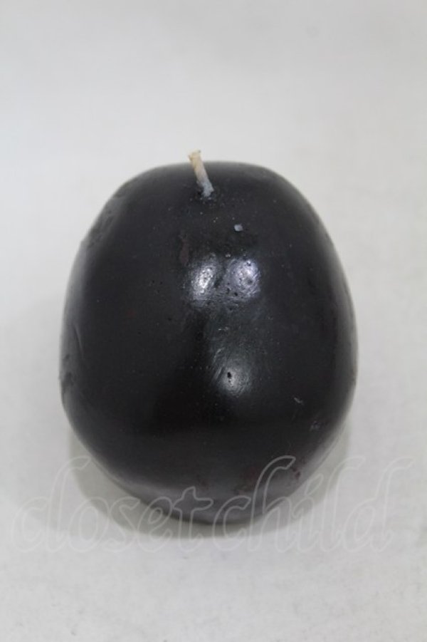 画像2: THE BLACKENED TEETH / Skull Candle  ブラック H-25-06-25-1017-0-ZA-KB-ZH (2)