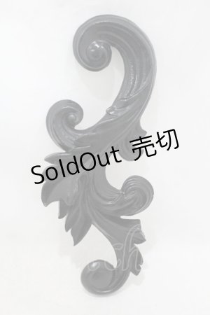 画像: THE BLACKENED TEETH / Filigree Wall Hanging  ブラック H-25-06-25-1019-0-ZA-KB-ZH