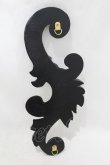 画像2: THE BLACKENED TEETH / Filigree Wall Hanging  ブラック H-25-06-25-1019-0-ZA-KB-ZH (2)