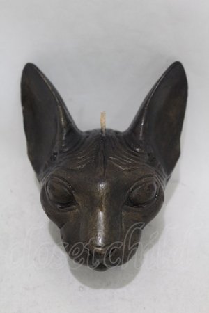 画像: THE BLACKENED TEETH / Sphynx Candle  ゴールド H-25-06-25-1023-0-ZA-KB-ZH