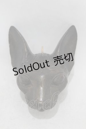 画像: THE BLACKENED TEETH / Sphynx Candle  ゴールド H-25-06-25-1023-0-ZA-KB-ZT-W004