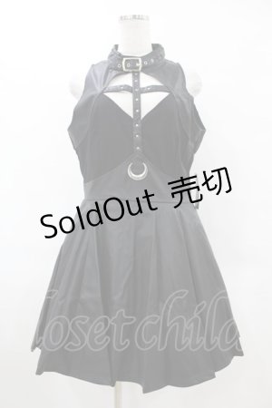 画像: Restyle / GOTHIC DAVINA BUCKLED DRESS XL ブラック H-25-06-25-1035-GO-OP-KB-ZH