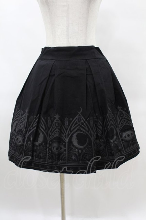 画像1: Restyle / FORTUNE TELLER SKIRT XL ブラック H-25-06-25-1037-GO-SK-KB-ZH (1)