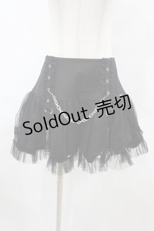 画像: TRIPP NYC / LOLITA TUTU SKIRT M ブラック×ブラック H-25-06-25-1040-0-SK-KB-ZH