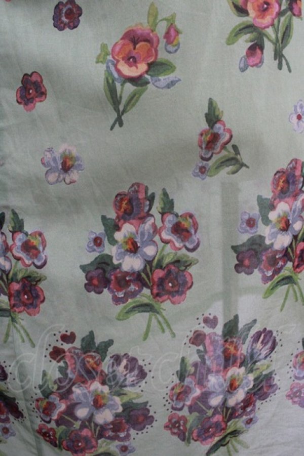 画像4: Jane Marple Dans Le Salon / Viola gardenエプロンドレス  ミント H-25-06-25-016-JM-OP-KB-ZH (4)