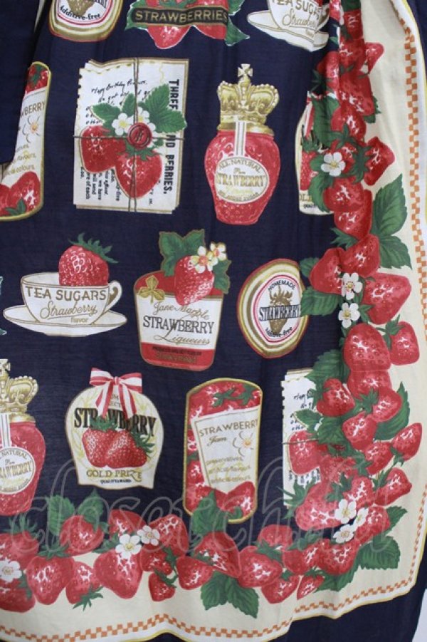 Jane Marple / Strawberry label scarfのタブリエドレス