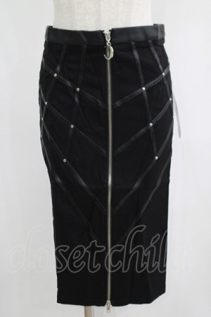 画像: Restyle / BONDED TO THE MOON SKIRT S ブラック H-25-06-26-031-GO-SK-KB-ZH