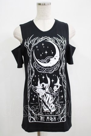 画像: Restyle / WITCHES CHANT cold shoulder tops XS ブラック H-25-06-26-043-GO-TO-KB-ZH
