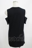画像3: Restyle / WITCHES CHANT cold shoulder tops XS ブラック H-25-06-26-043-GO-TO-KB-ZH (3)