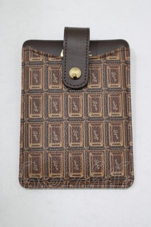 画像: Q-pot. / Bitter Chocolate Q-pot.Phone Case  ブラウン H-25-06-26-055-QP-ZA-KB-ZH