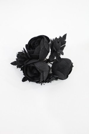 画像: Victorian maiden / ローズブーケヘアクリップ  アイボリー H-25-06-26-1005-CL-AC-NS-ZH