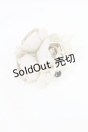 画像: Victorian maiden / ローズブーケヘアクリップ  ブラック H-25-06-26-1006-CL-AC-NS-ZH