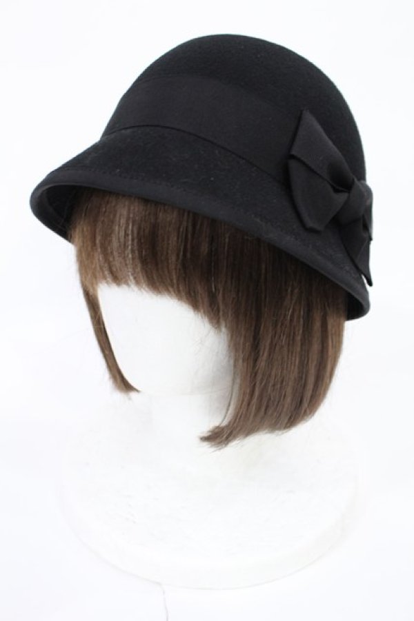 画像1: Victorian maiden / ノーブルクロッシェ  ブラック H-25-06-26-1010-CL-AC-NS-ZH (1)