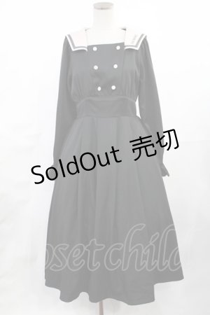 画像: m petit by misako / サンリオキャラクターズコラボ クロミセーラーワンピース S ブラック H-25-06-26-1037-LO-OP-NS-ZH